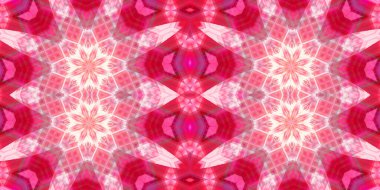 Kusursuz kaleydoskop deseni. Örgü deseninin dokusu. Sonsuz desen
