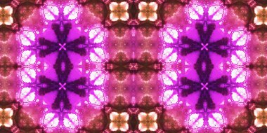 Kusursuz kaleydoskop deseni. Örgü deseninin dokusu. Sonsuz desen