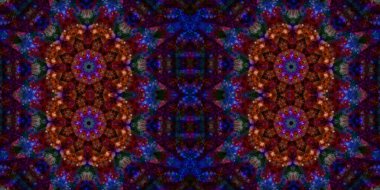 Kusursuz kaleydoskop deseni. Örgü deseninin dokusu. Sonsuz desen