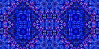 Kusursuz kaleydoskop deseni. Örgü deseninin dokusu. Sonsuz desen