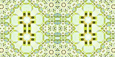 Kusursuz kaleydoskop deseni. Örgü deseninin dokusu. Sonsuz desen