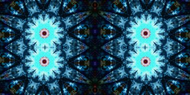 Kusursuz kaleydoskop deseni. Örgü deseninin dokusu. Sonsuz desen