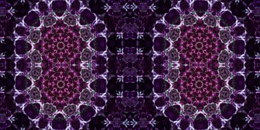 Kusursuz kaleydoskop deseni. Örgü deseninin dokusu. Sonsuz desen