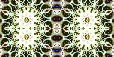 Kusursuz kaleydoskop deseni. Örgü deseninin dokusu. Sonsuz desen