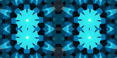 Kusursuz kaleydoskop deseni. Örgü deseninin dokusu. Sonsuz desen