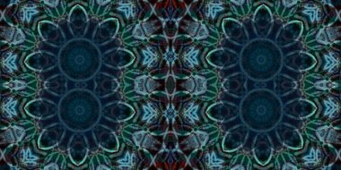 Kusursuz kaleydoskop deseni. Örgü deseninin dokusu. Sonsuz desen