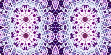 Kusursuz kaleydoskop deseni. Örgü deseninin dokusu. Sonsuz desen