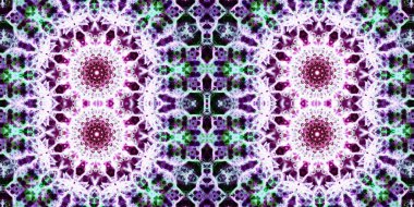 Kusursuz kaleydoskop deseni. Örgü deseninin dokusu. Sonsuz desen
