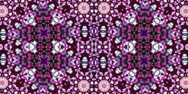 Kusursuz kaleydoskop deseni. Örgü deseninin dokusu. Sonsuz desen