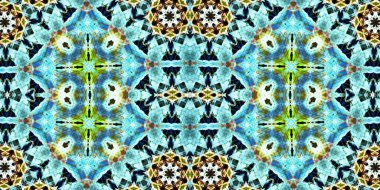 Kusursuz kaleydoskop deseni. Örgü deseninin dokusu. Sonsuz desen