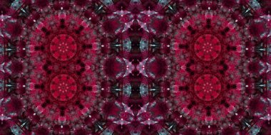 Kusursuz kaleydoskop deseni. Örgü deseninin dokusu. Sonsuz desen