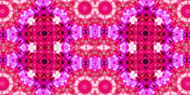 Kusursuz kaleydoskop deseni. Örgü deseninin dokusu. Sonsuz desen