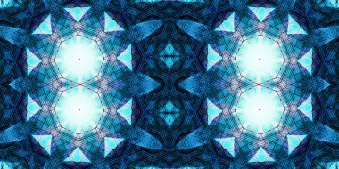 Kusursuz kaleydoskop deseni. Örgü deseninin dokusu. Sonsuz desen