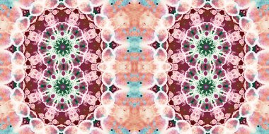 Kusursuz kaleydoskop deseni. Örgü deseninin dokusu. Sonsuz desen