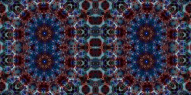 Kusursuz kaleydoskop deseni. Örgü deseninin dokusu. Sonsuz desen