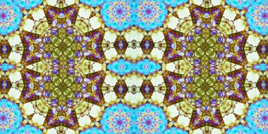 Kusursuz kaleydoskop deseni. Örgü deseninin dokusu. Sonsuz desen