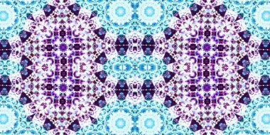 Kusursuz kaleydoskop deseni. Örgü deseninin dokusu. Sonsuz desen