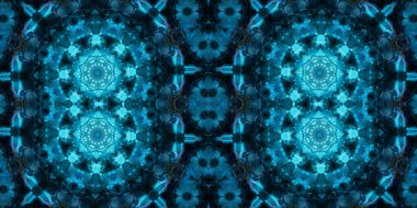 Kusursuz kaleydoskop deseni. Örgü deseninin dokusu. Sonsuz desen