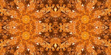 Kusursuz kaleydoskop deseni. Örgü deseninin dokusu. Sonsuz desen