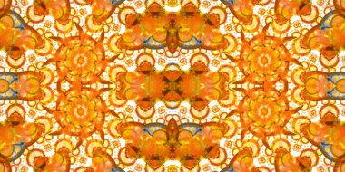 Kusursuz kaleydoskop deseni. Örgü deseninin dokusu. Sonsuz desen