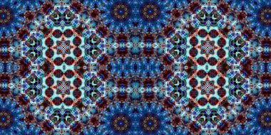 Kusursuz kaleydoskop deseni. Örgü deseninin dokusu. Sonsuz desen