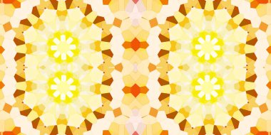 Kusursuz kaleydoskop deseni. Örgü deseninin dokusu. Sonsuz desen