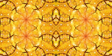 Kusursuz kaleydoskop deseni. Örgü deseninin dokusu. Sonsuz desen
