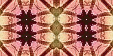 Kusursuz kaleydoskop deseni. Örgü deseninin dokusu. Sonsuz desen