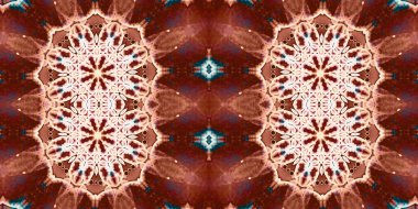 Kusursuz kaleydoskop deseni. Örgü deseninin dokusu. Sonsuz desen