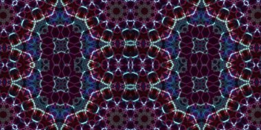 Kusursuz kaleydoskop deseni. Örgü deseninin dokusu. Sonsuz desen