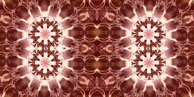 Kusursuz kaleydoskop deseni. Örgü deseninin dokusu. Sonsuz desen