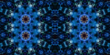 Kusursuz kaleydoskop deseni. Örgü deseninin dokusu. Sonsuz desen