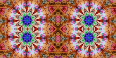 Kusursuz kaleydoskop deseni. Örgü deseninin dokusu. Sonsuz desen