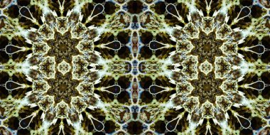 Kusursuz kaleydoskop deseni. Örgü deseninin dokusu. Sonsuz desen