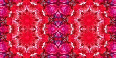 Kusursuz kaleydoskop deseni. Örgü deseninin dokusu. Sonsuz desen