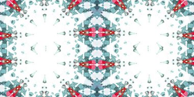 Kusursuz kaleydoskop deseni. Örgü deseninin dokusu. Sonsuz desen