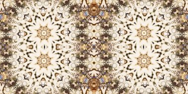 Kusursuz kaleydoskop deseni. Örgü deseninin dokusu. Sonsuz desen