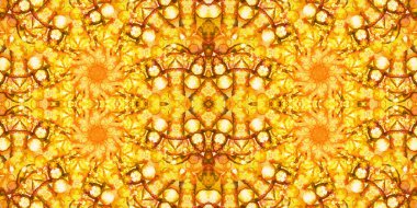 Kusursuz kaleydoskop deseni. Örgü deseninin dokusu. Sonsuz desen