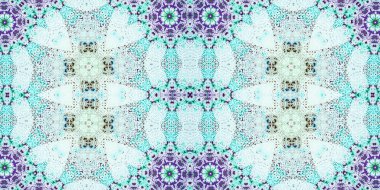 Kusursuz kaleydoskop deseni. Örgü deseninin dokusu. Sonsuz desen