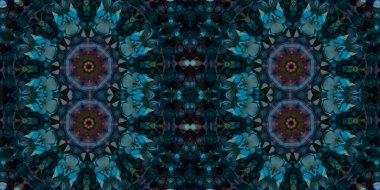 Kusursuz kaleydoskop deseni. Örgü deseninin dokusu. Sonsuz desen