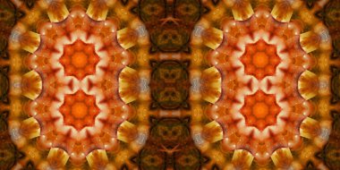 Kusursuz kaleydoskop deseni. Örgü deseninin dokusu. Sonsuz desen