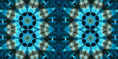 Kusursuz kaleydoskop deseni. Örgü deseninin dokusu. Sonsuz desen