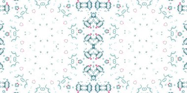 Kusursuz kaleydoskop deseni. Örgü deseninin dokusu. Sonsuz desen