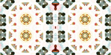 Kusursuz kaleydoskop deseni. Örgü deseninin dokusu. Sonsuz desen