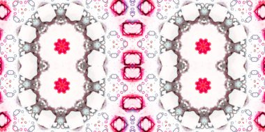 Kusursuz kaleydoskop deseni. Örgü deseninin dokusu. Sonsuz desen