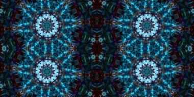 Kusursuz soyut desen. Şablonun dokusu simetrik. Sonsuz desen