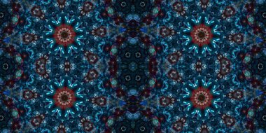 Kusursuz soyut desen. Şablonun dokusu simetrik. Sonsuz desen