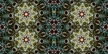 Kusursuz soyut desen. Şablonun dokusu simetrik. Sonsuz desen