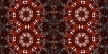 Kusursuz soyut desen. Şablonun dokusu simetrik. Sonsuz desen