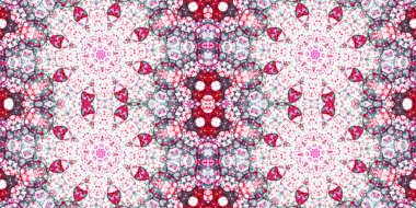 Kusursuz soyut desen. Şablonun dokusu simetrik. Sonsuz desen